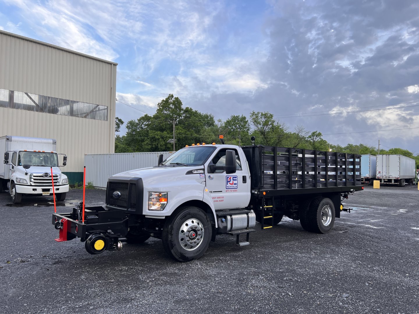 Flatbed Truck PGE Rentals