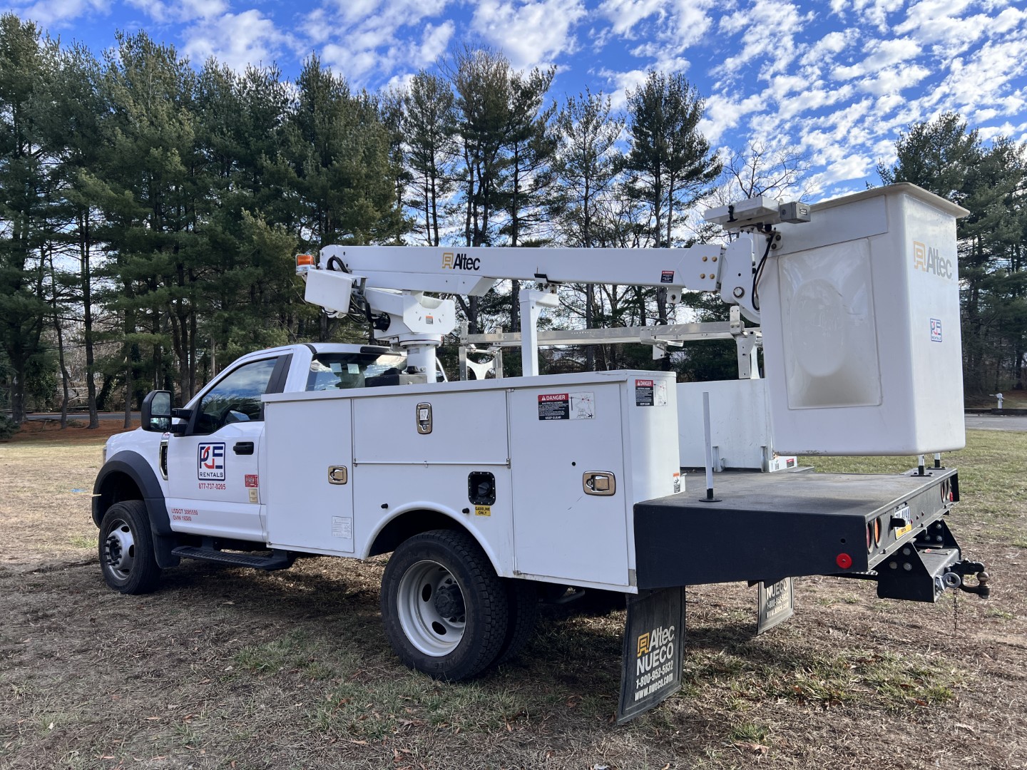 2018 Ford f450 Altec At200a vin_03369