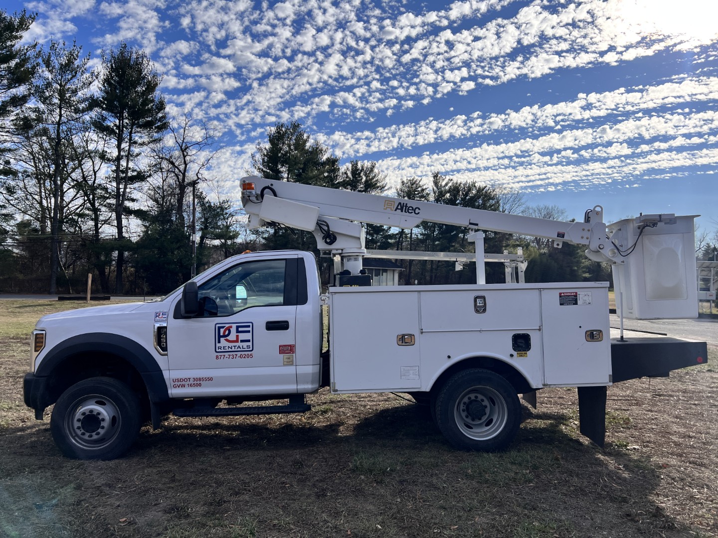 2018 Ford f450 Altec At200a vin_03369