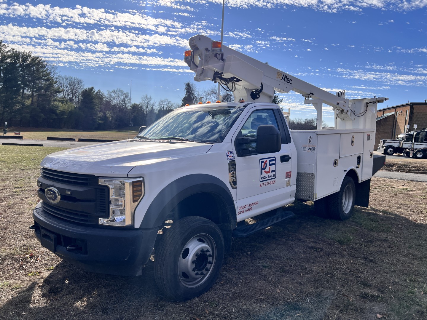 2018 Ford f450 Altec At200a vin_03369